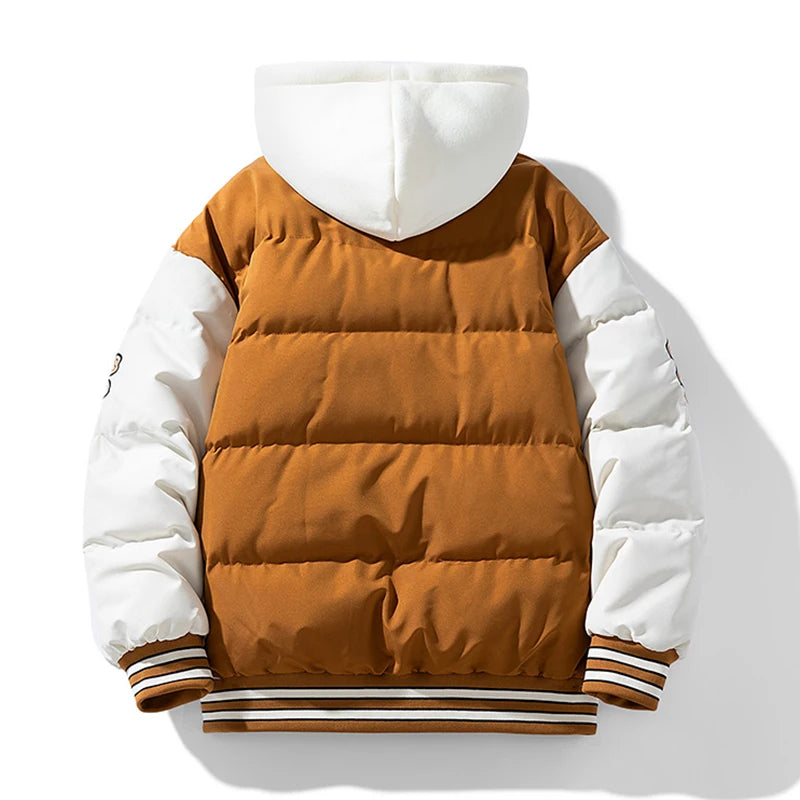 Men's Urban Casual Parka Hooded Outwear Jackets