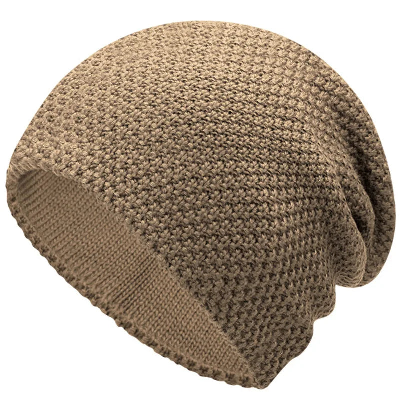 Big Size Beanie Dad Winter Knitted Hats 58-63cm - Premium Beanie from Craftklart Dropship - Just $3.98! Shop now at Craftklart.store