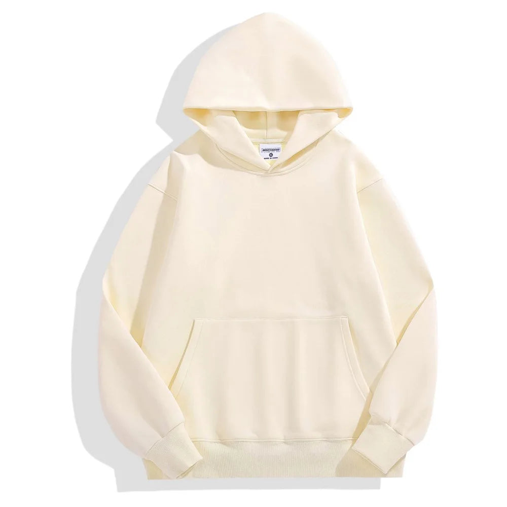 16.9oz 480gsm Heavy Weight Cotton Plus Velvet Hooded Sweater