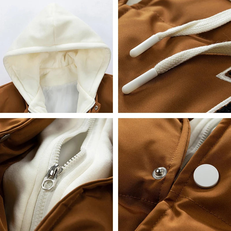 Men's Urban Casual Parka Hooded Outwear Jackets