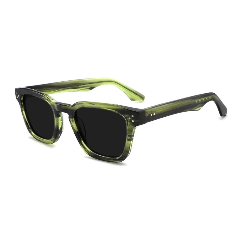 Handmade Acetate Polarized Sunglasses - Premium Sunglasses from Craftklart.store - Just $29.99! Shop now at Craftklart.store