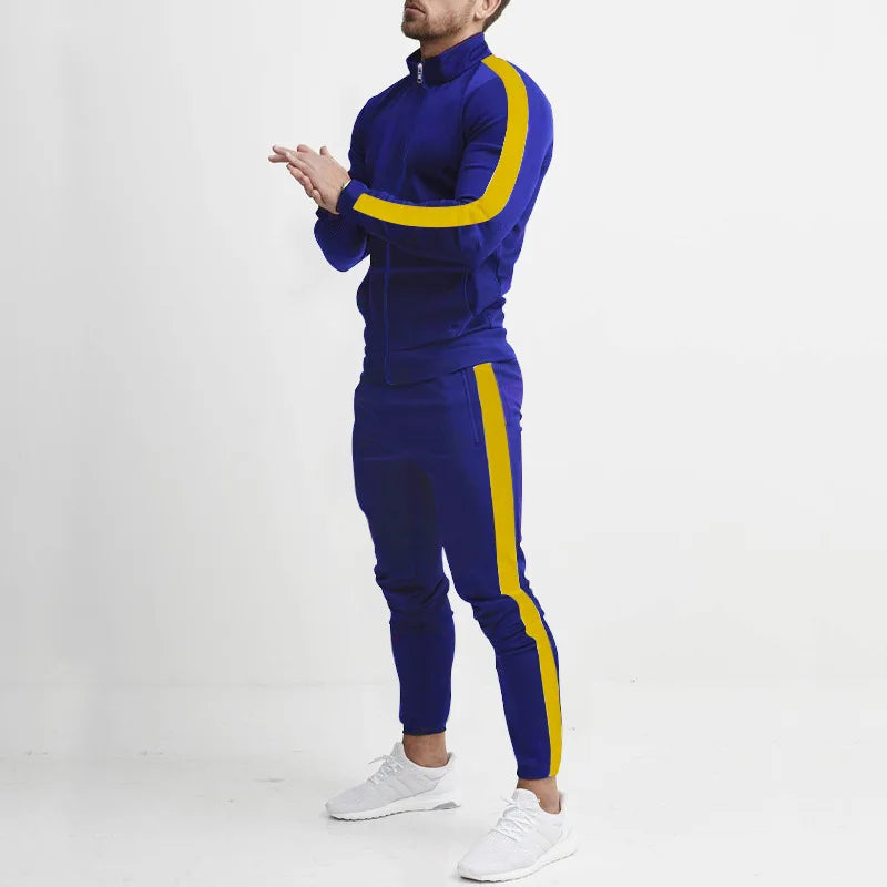 Men's Casual Tracksuits Full Set - Premium Activewear from Craftklart Dropship - Just $18.99! Shop now at Craftklart.store