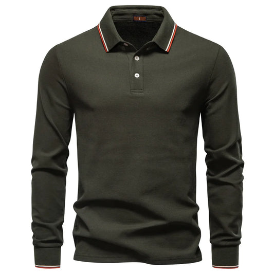 Men's Urban Fall Long-sleeved Polo Shirt - Craftklart.store
