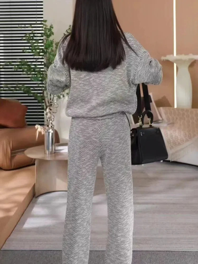 Women's Casual Two-piece Spring Set - Premium Sets from Craftklart Dropship - Just $38.96! Shop now at Craftklart.store