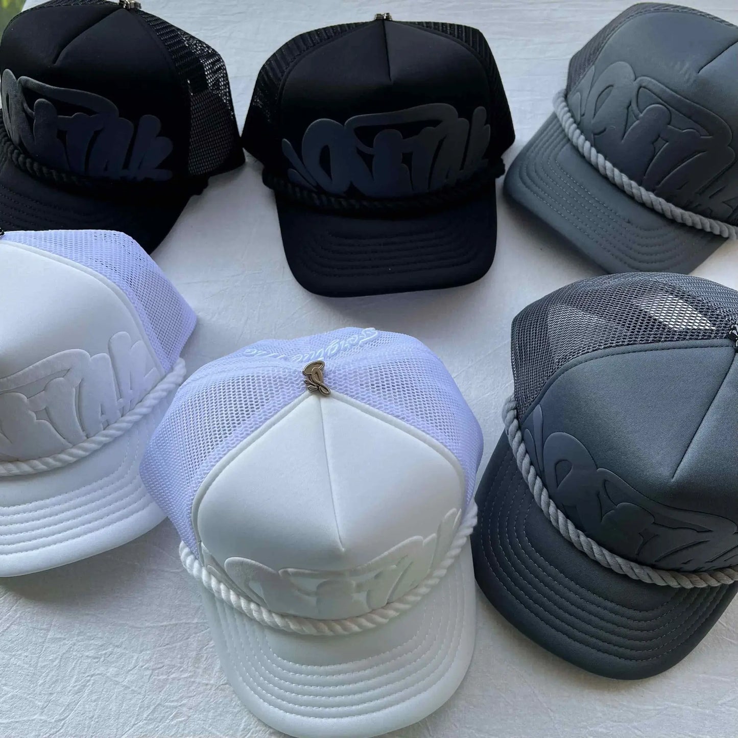 Sy World Cap Letter Embroidery Baseball Net Caps - Premium Baseball Cap from Craftklart.store - Just $12! Shop now at Craftklart.store