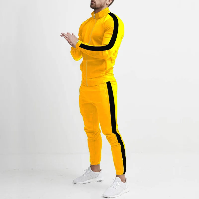 Men's Casual Tracksuits Full Set - Premium Activewear from Craftklart Dropship - Just $18.99! Shop now at Craftklart.store