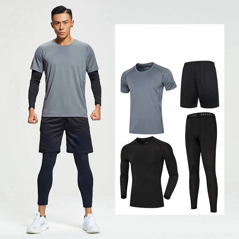 Men's urban sports combo set by Craftklart, featuring activewear with stylish athletic top and matching pants for active lifestyles.