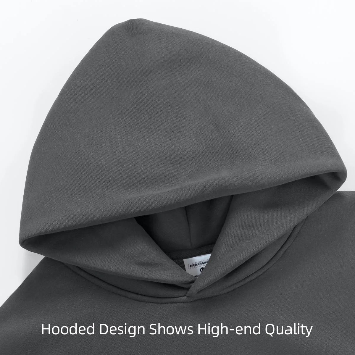 16.9oz 480gsm Heavy Weight Cotton Plus Velvet Hooded Sweater