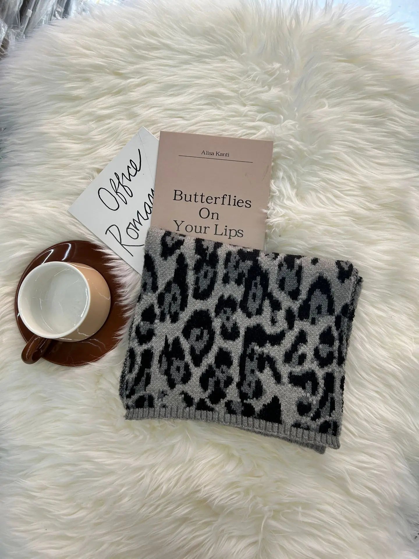 New Fashion Luxury Designer Winter Leopard Print Scarf Women Keep Warm Thickened  Imitation Cashmere Lady High Quality Wrap - Craftklart.store