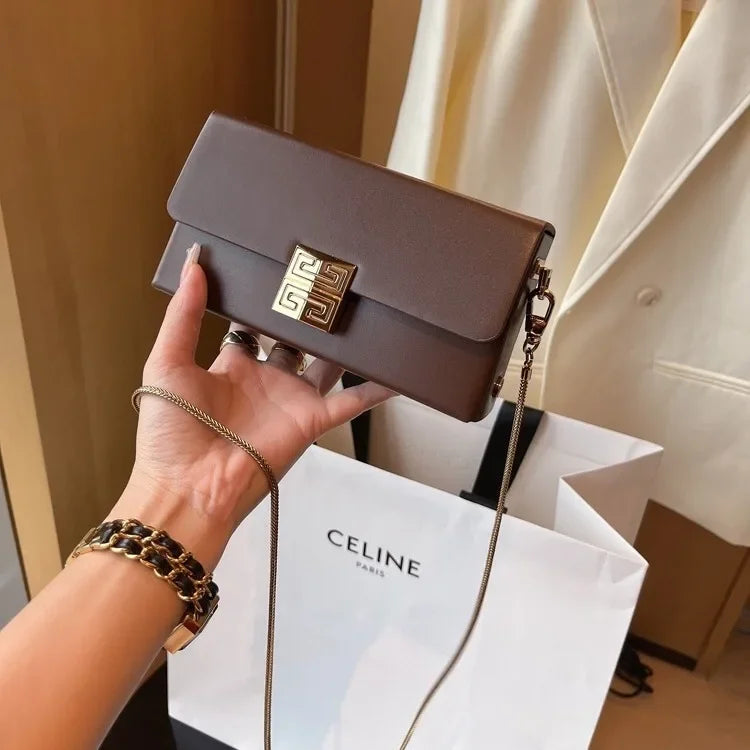 Snake Bone Chain Small Square Women's Bag - Premium Handbag from Craftklart Dropship - Just $29.74! Shop now at Craftklart.store