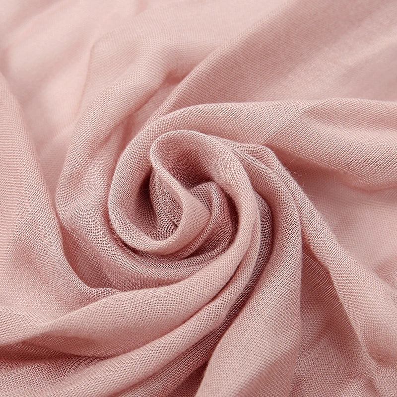 170*70cm Women Hijab Rayon Cotton Shawls