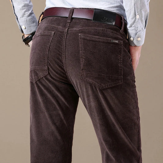 Men's Corduroy Business Casual Pants - Craftklart.store