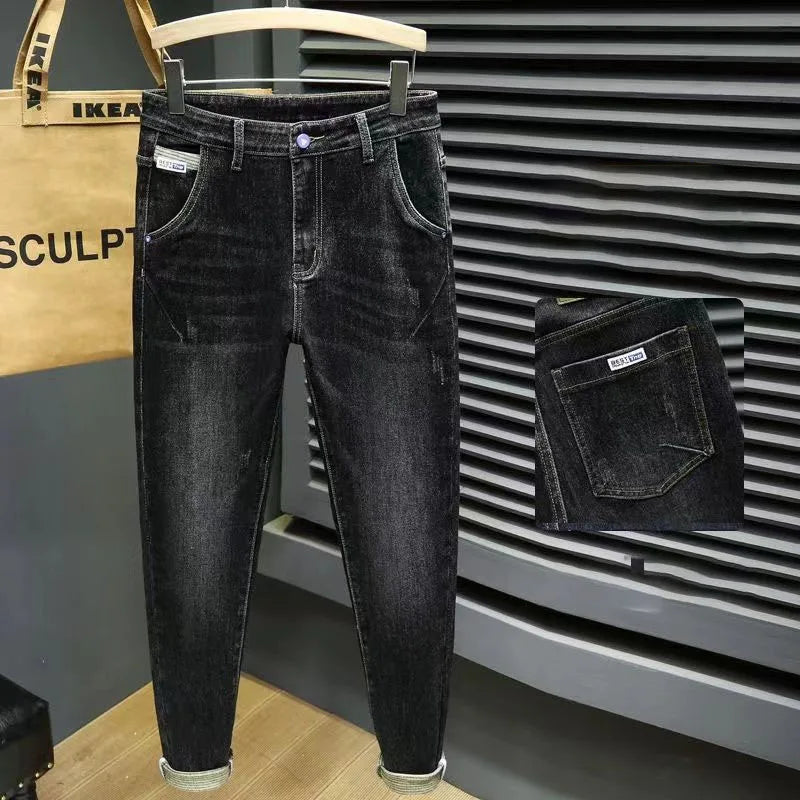 New Vintage Solid Color Men's Jeans - Premium Jeans from Craftklart Dropship - Just $31.89! Shop now at Craftklart.store