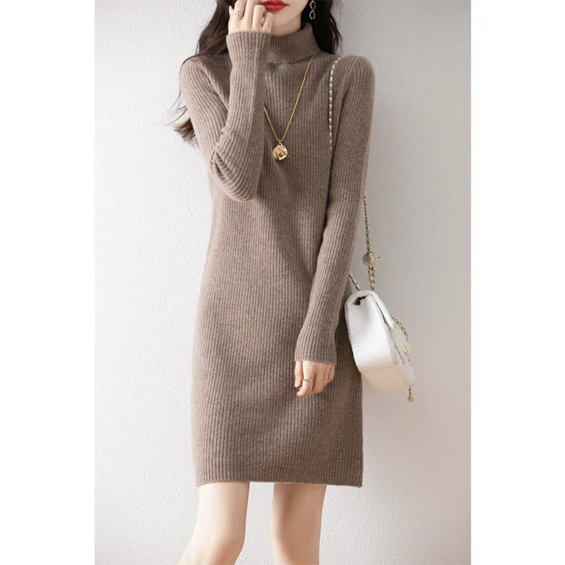 Women's Wool Short Winter Dress