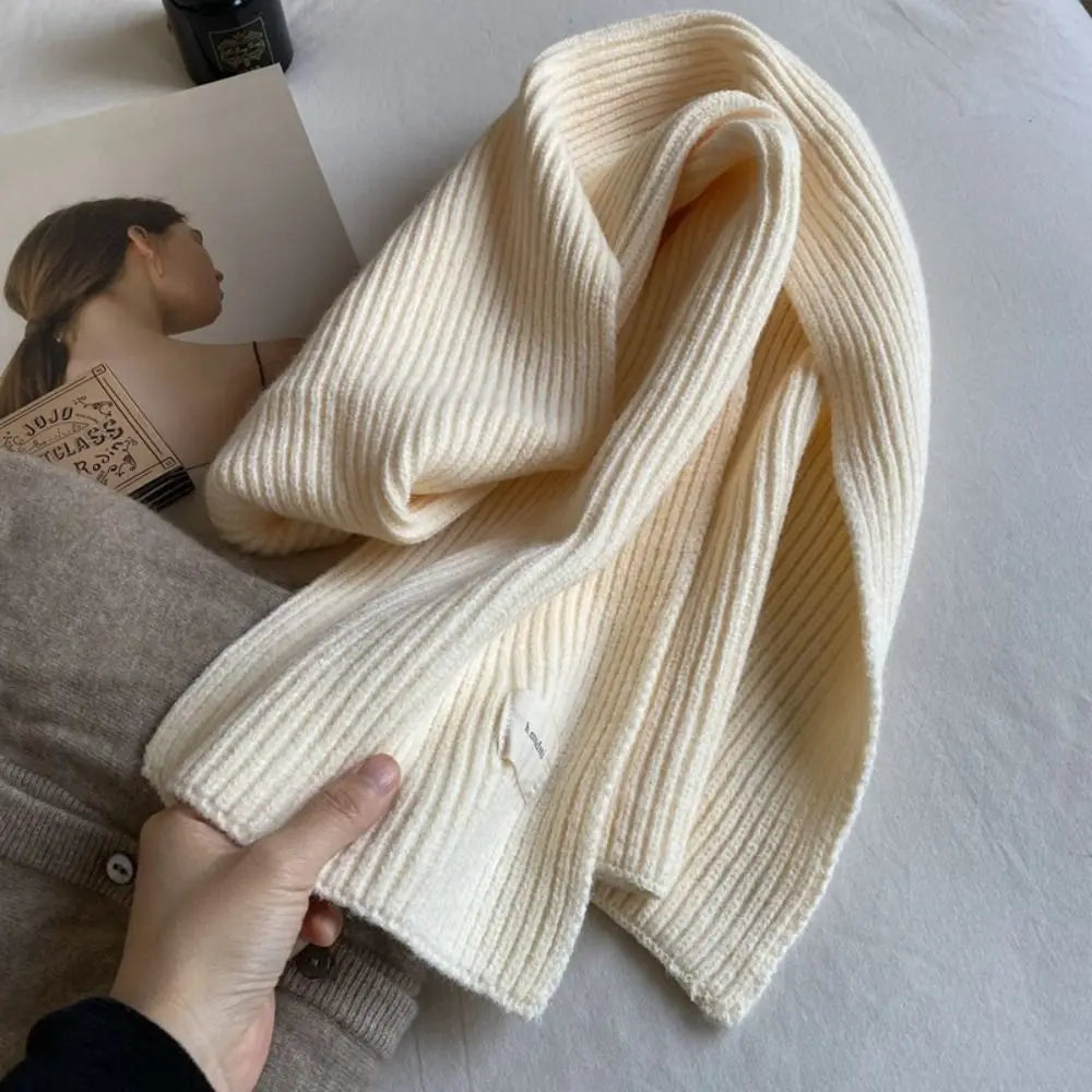 Urban Casual Solid Color Scarves
