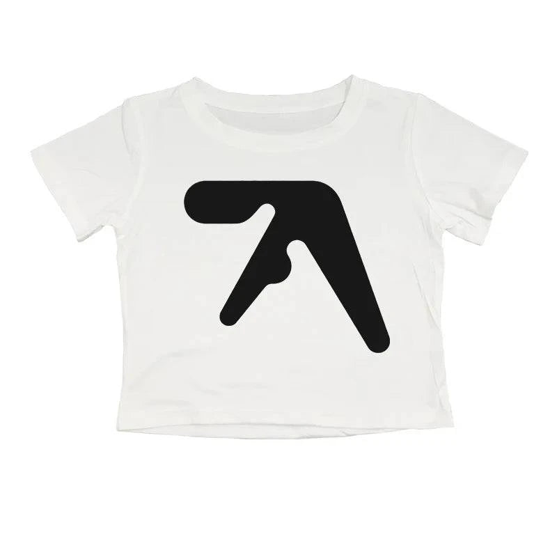 Aphex Twin Sweetheart Corset Halter Gothic Punk Tops | Minimalist Streetwear | Craftklart