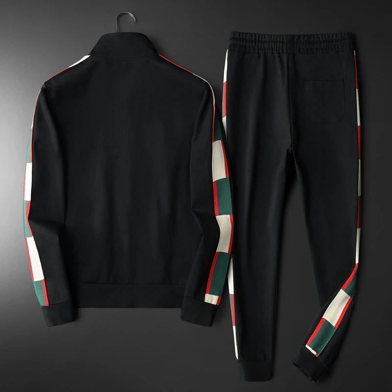 Men's Sets Letter Embroidery Tracksuits - Premium Tracksuit from Craftklart Dropship - Just $96! Shop now at Craftklart.store