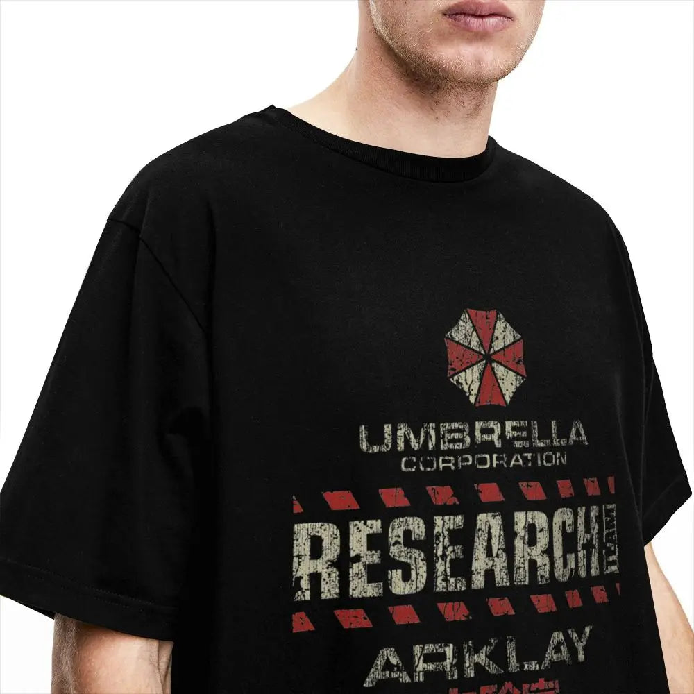 Streetwear T-Shirt Residents Evils Game Cotton T Shirts