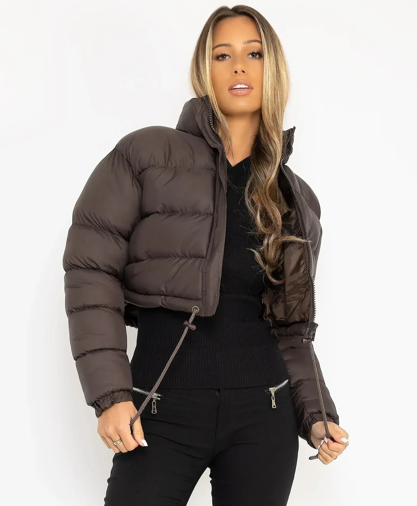 Winter Parkas Outwear Casual Down Cotton Coat Zipper Trend Bread Coat Women Long Sleeve Keep Warm Fashion Short Parkas Jackets