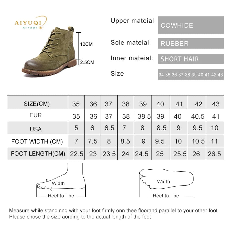 British Lace Up Urban Girl Women Ankle Boots