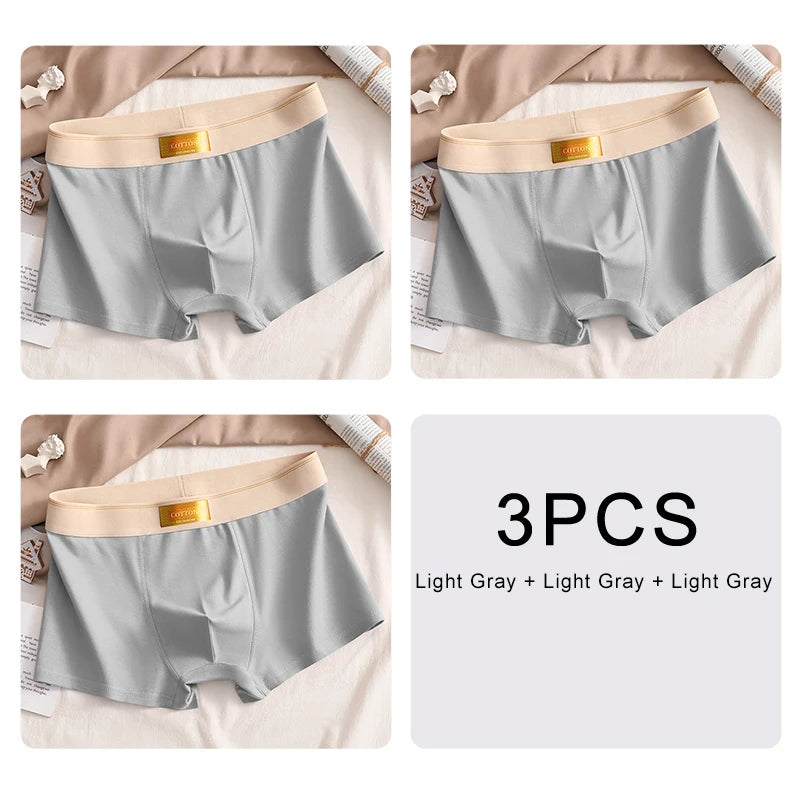 3PCS Cotton Breathable Comfortable Boxer Shorts - Premium Boxer from Craftklart Dropship - Just $6.94! Shop now at Craftklart.store