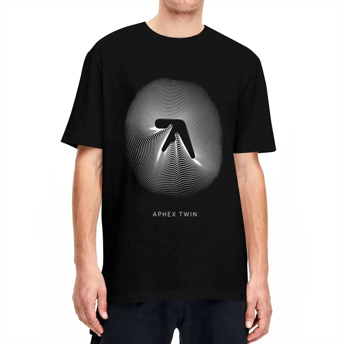 Aphex Twin 100% Cotton Crew Neck Tee Shirt Printing T-Shirt