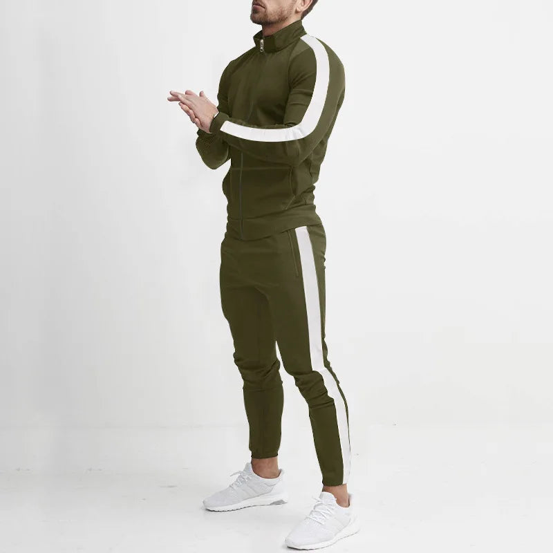 Men's Casual Tracksuits Full Set - Premium Activewear from Craftklart Dropship - Just $18.99! Shop now at Craftklart.store