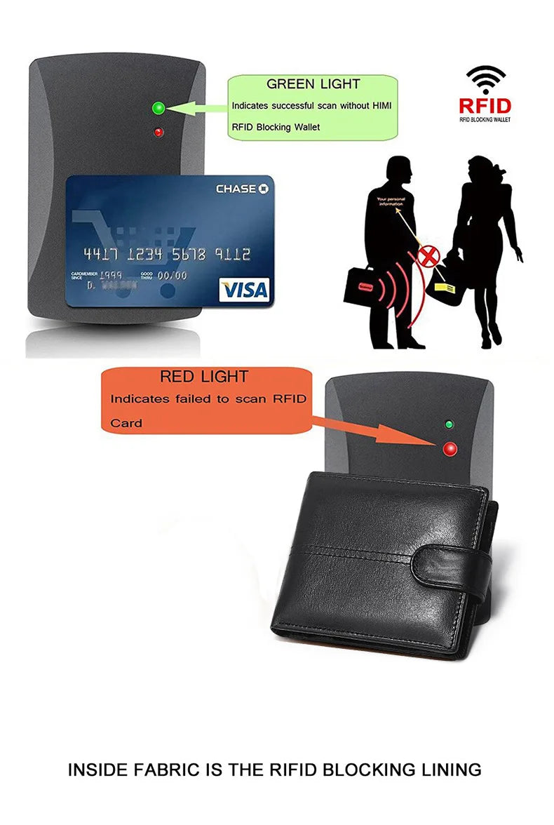 Genuine Leather Men Short Wallet - Premium Wallet from Craftklart Dropship - Just $17.28! Shop now at Craftklart.store