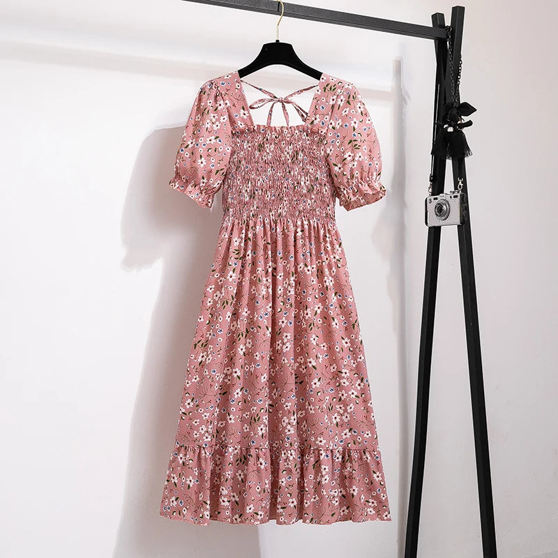 Spring Summer Chiffon Dresses - Premium Dresses from Craftklart Dropship - Just $15.98! Shop now at Craftklart.store