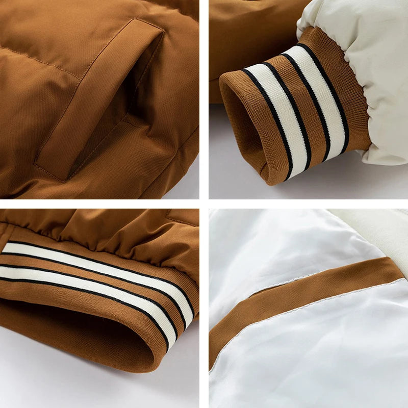 Men's Urban Casual Parka Hooded Outwear Jackets