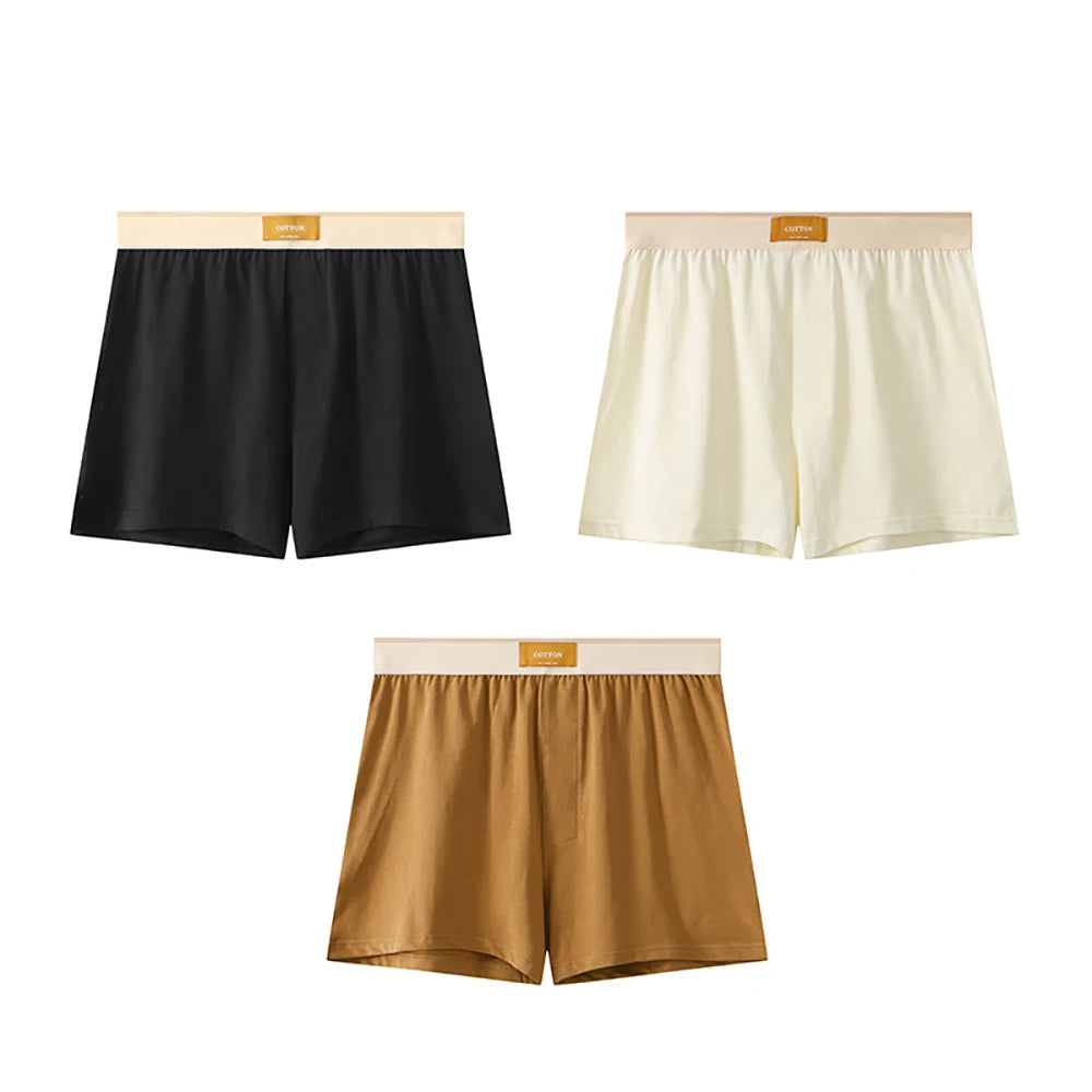 Men's 3PCS/Pack M-4XL 100% Cotton Loose Size Boxers - Premium Underwear from Craftklart Dropship - Just $11.14! Shop now at Craftklart.store
