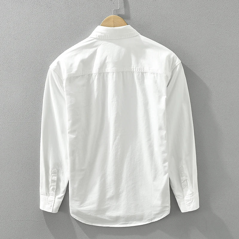 Cotton Casual Patchwork Shirts for Men - Premium Shirt from Craftklart.store - Just $31.01! Shop now at Craftklart.store