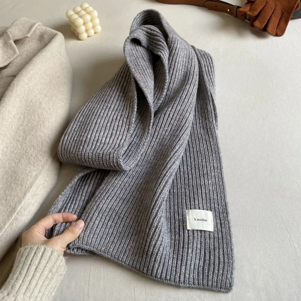 Urban Casual Solid Color Scarves