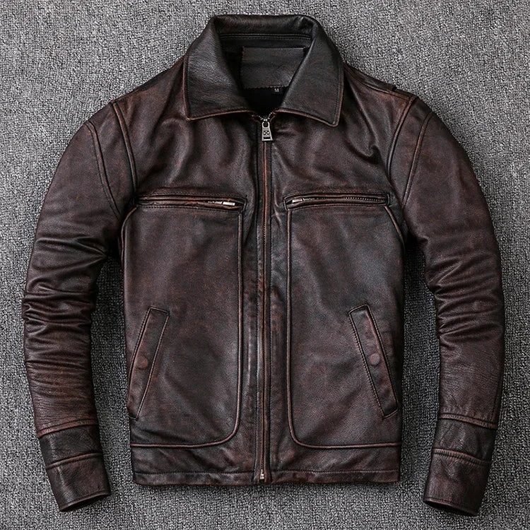Urban Styled Leather Motorcycle Biker Jackets - Craftklart.store