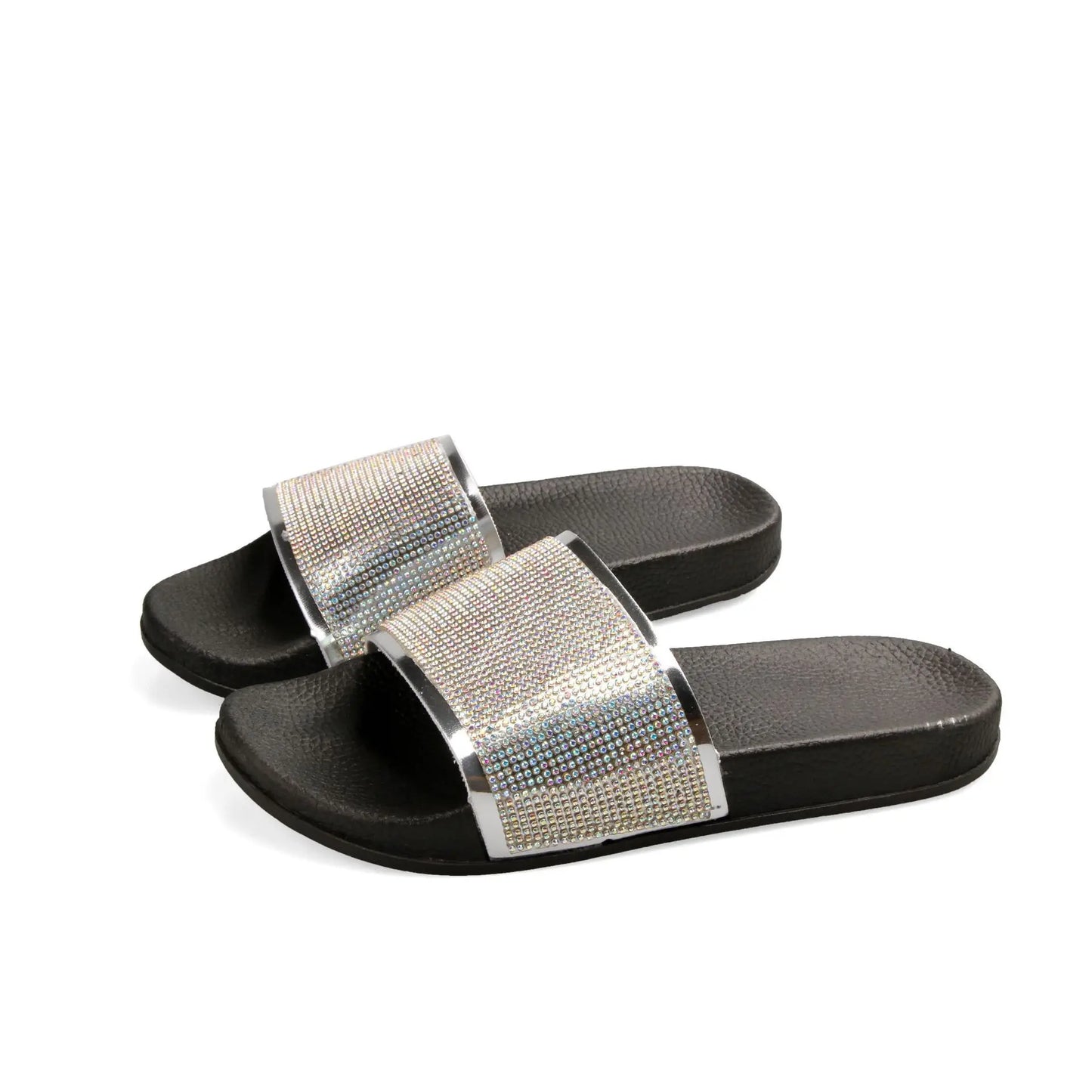 Female Summer Rhinestone Slippers - Premium Slippers from Craftklart.store - Just $18.45! Shop now at Craftklart.store