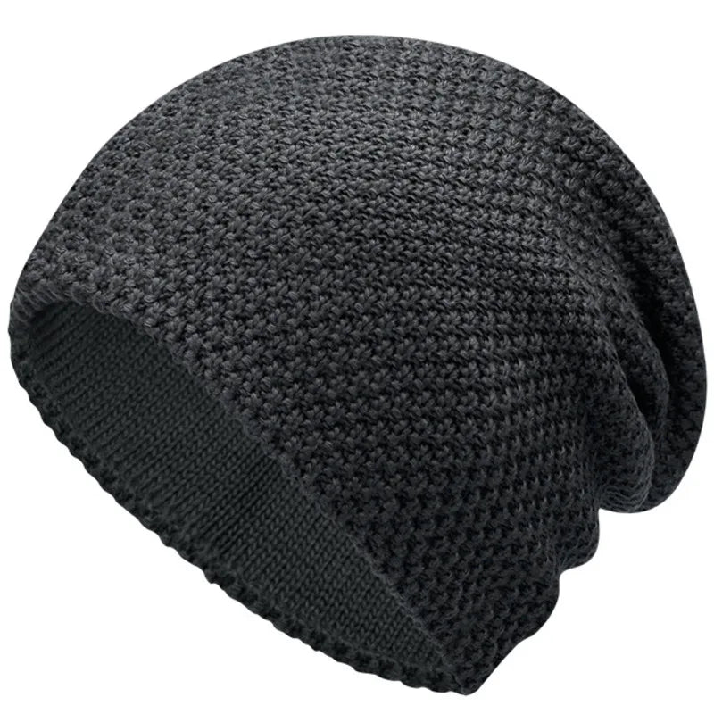 Big Size Beanie Dad Winter Knitted Hats 58-63cm - Premium Beanie from Craftklart Dropship - Just $3.98! Shop now at Craftklart.store