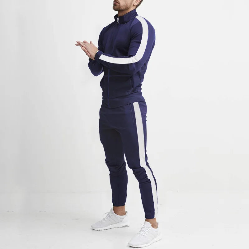 Men's Casual Tracksuits Full Set - Premium Activewear from Craftklart Dropship - Just $18.99! Shop now at Craftklart.store