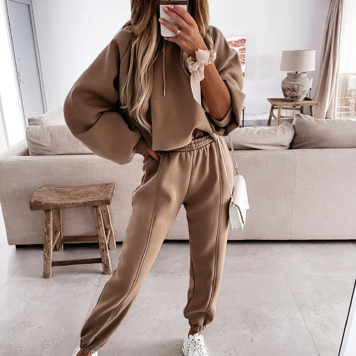 2025 Women Hoodies Sports Tops Pants Tracksuit Sweatshirt Sweat Suit Jogging Set Long Sleeve Hoodie Sport Pants Lady Suit - Premium from Craftklart.store - Just $9.38! Shop now at Craftklart.store
