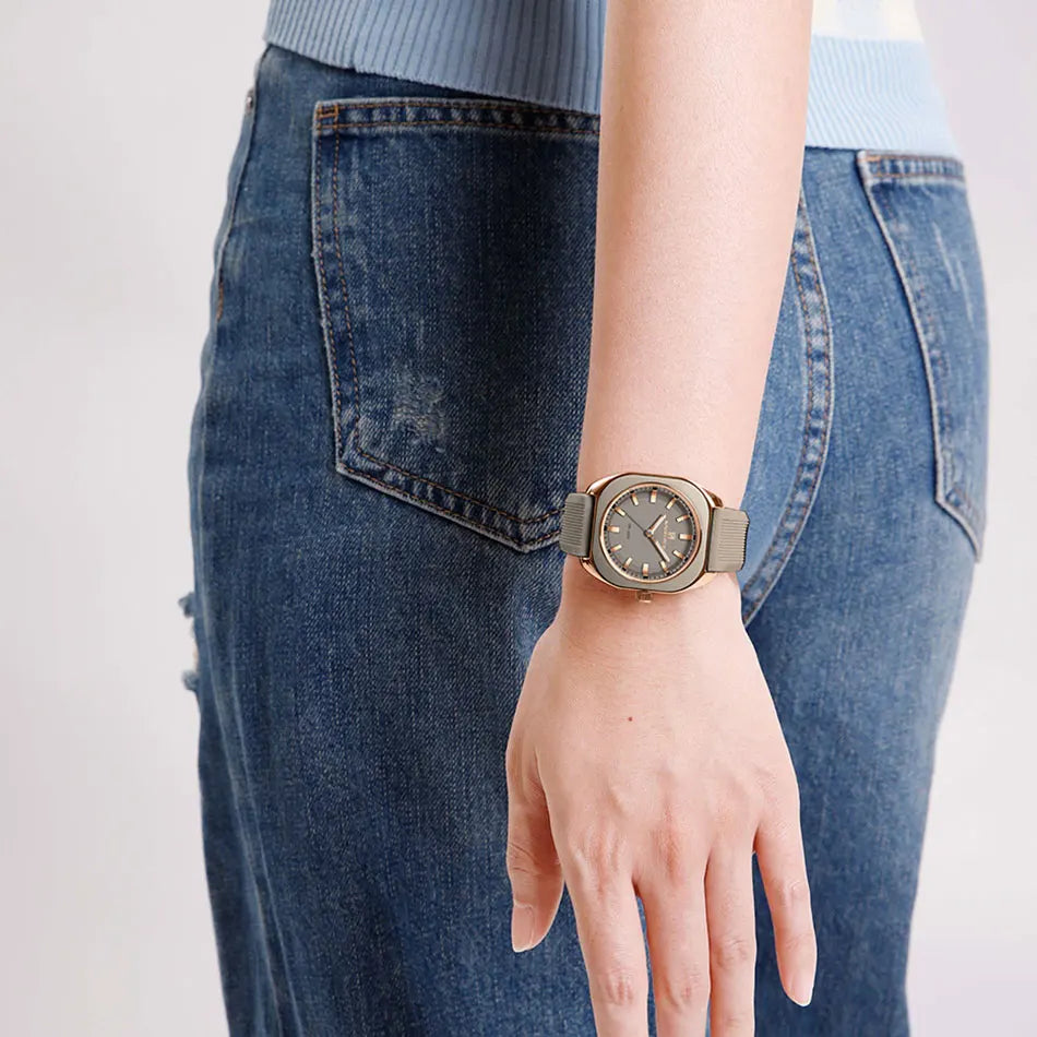 Women's Urban Casual Elegant Quartz Silicone Watch Women
