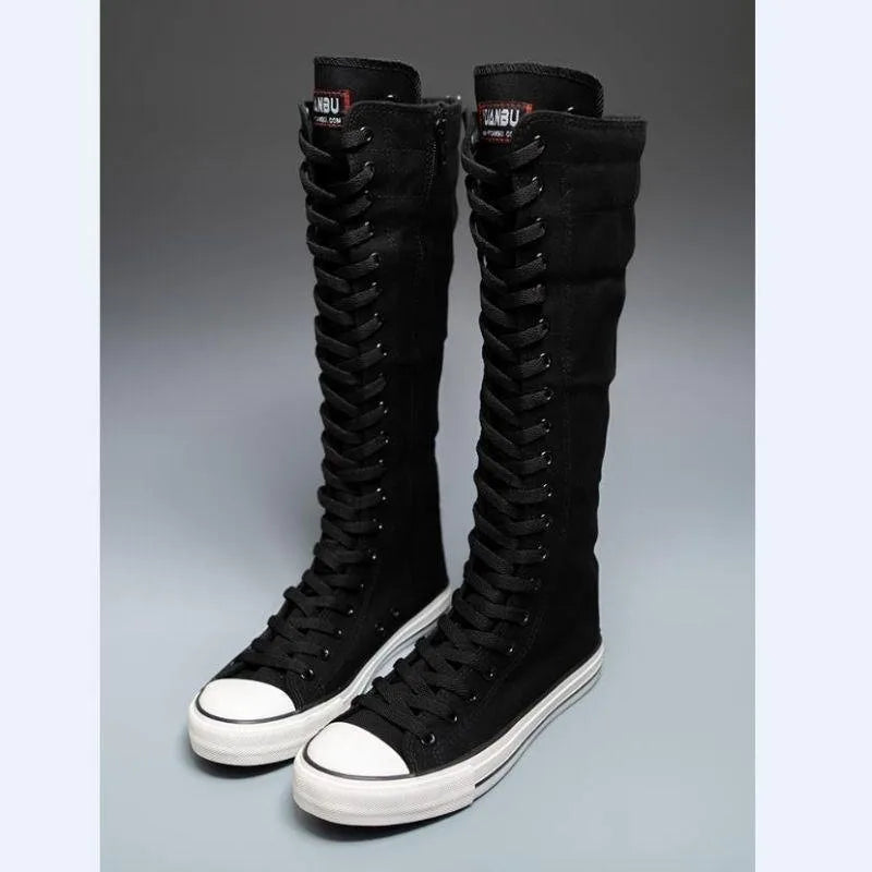 2025 New High Top Canvas Shoes for Women's