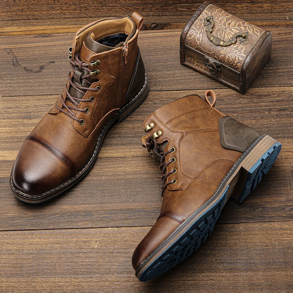 Men's Urban Casual Leather Boots