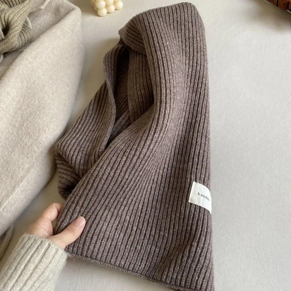 Urban Casual Solid Color Scarves