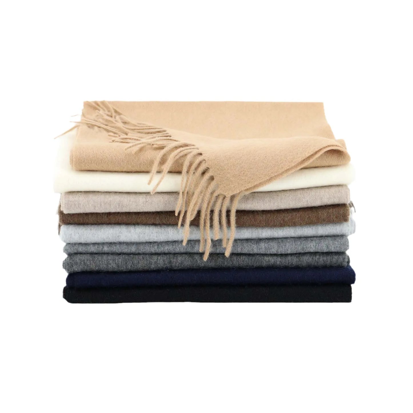 High Quality 100% Wool Scarf Autumn Winter Men - Craftklart.store