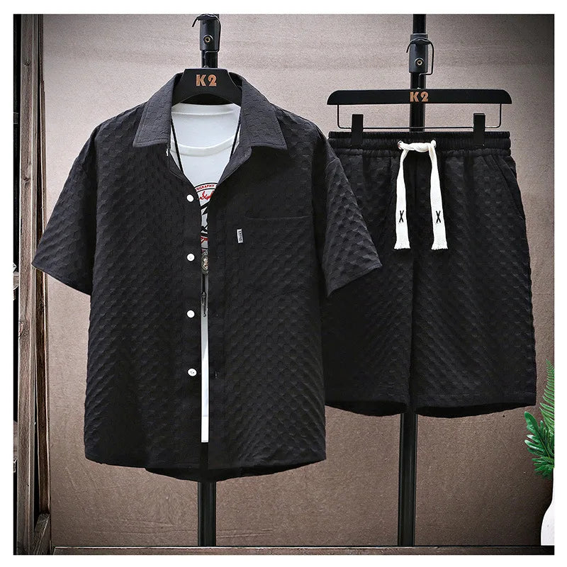 2025 Fashion Men's Sportswear Set Breathable Set - Premium Set from Craftklart Dropship - Just $15! Shop now at Craftklart.store