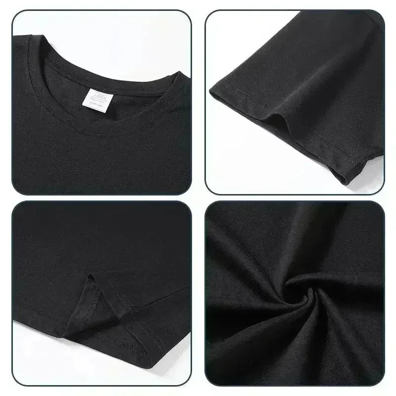Aphex Twin Big Face: Basic Black Double-sided T-shirt