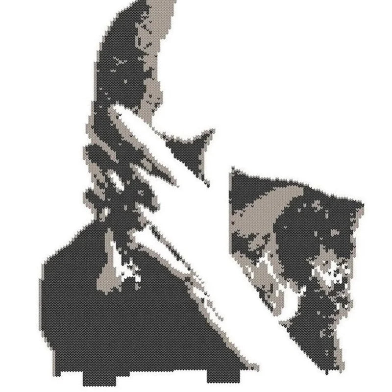 Men's winter sweater pullover knitted long sleeved top hip-hop rock fashion Harajuku cartoon thinking boy print Y2k streetwear - Craftklart.store