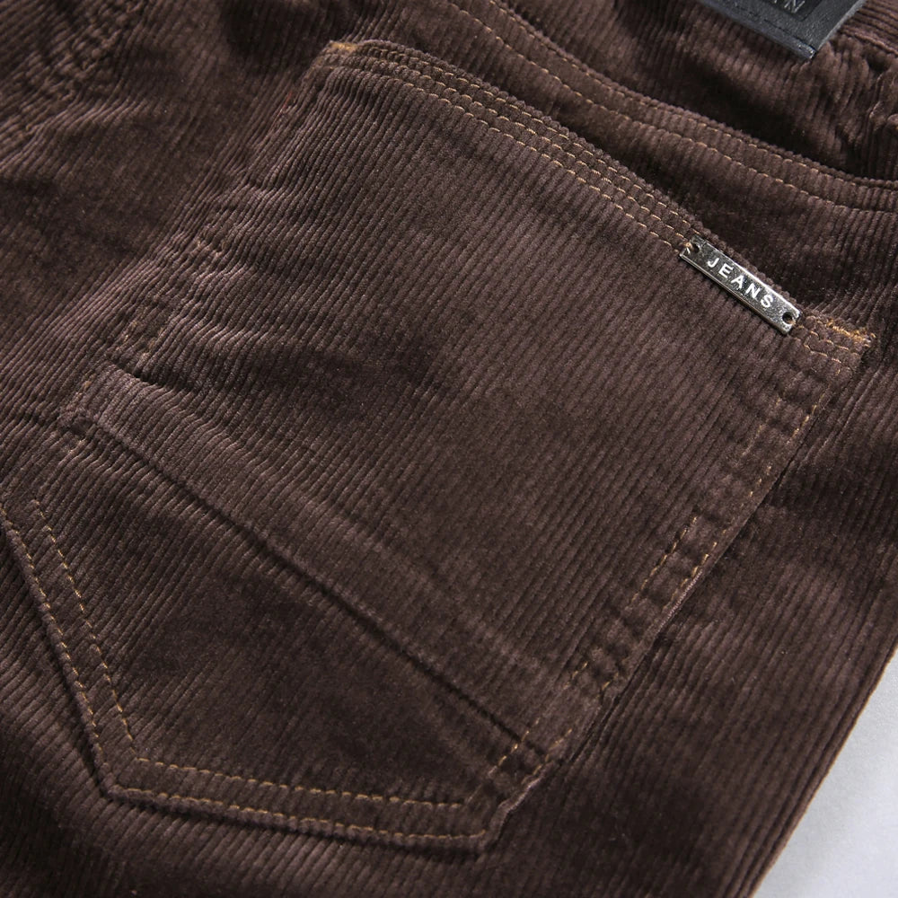 Men's Corduroy Business Casual Pants - Craftklart.store