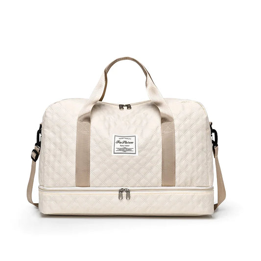 Ladies fitness & Weekend  Large Capacity Handbag - Premium Duffle Bag from Craftklart Dropship - Just $17.49! Shop now at Craftklart.store