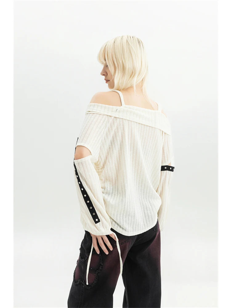 Women Oversized Knitted Harajuku Korean Sweater - Premium Sweater from Craftklart.store - Just $27.20! Shop now at Craftklart.store