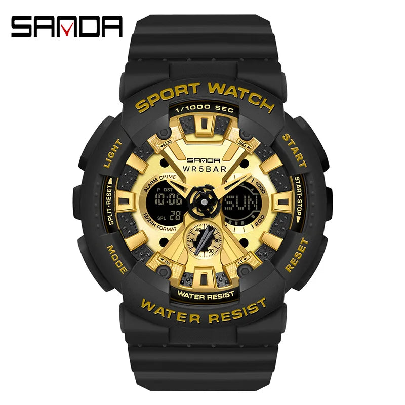 Digital LED Ladies Shock Military Electronic Army Wristwatch - Premium Watches from Craftklart Dropship - Just $18.89! Shop now at Craftklart.store